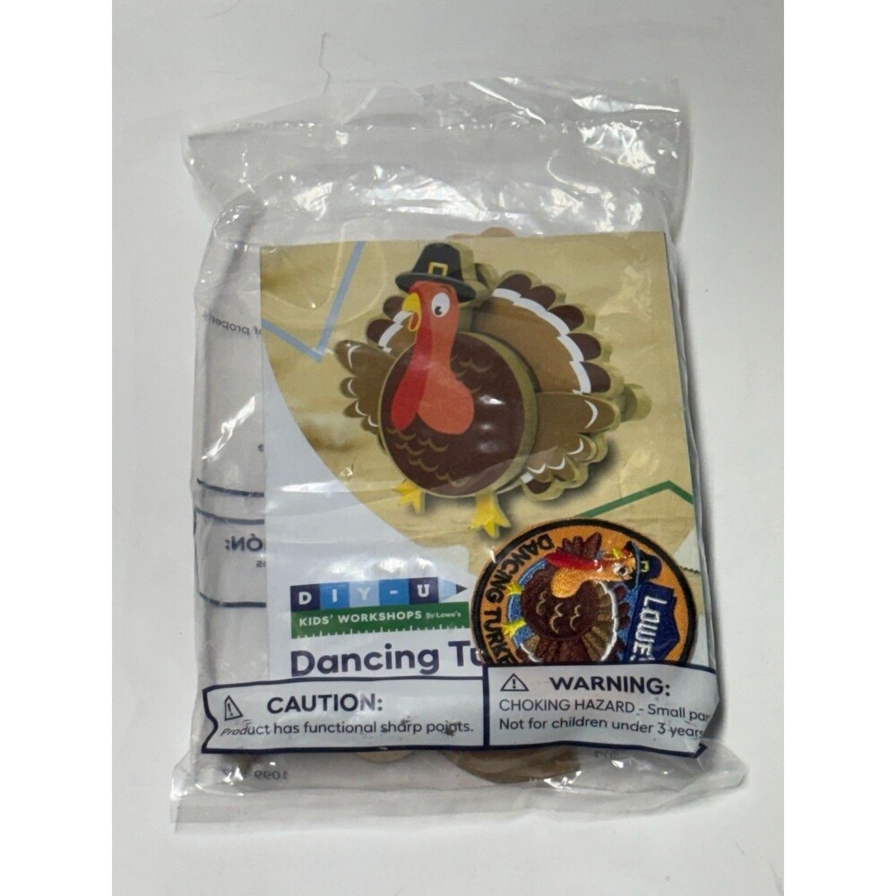 Lowe's Turkey Topple DIY Kids' Workshop Turkey Topple Craft Kit